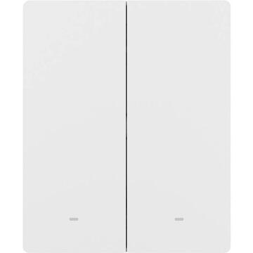 Smart wall switch SONOFF M5-2C-80W Matter (2-channel, to frame)