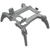 Landing gear Sunnylife for DJI Air 3 - Gray (A3-LG664-GY)