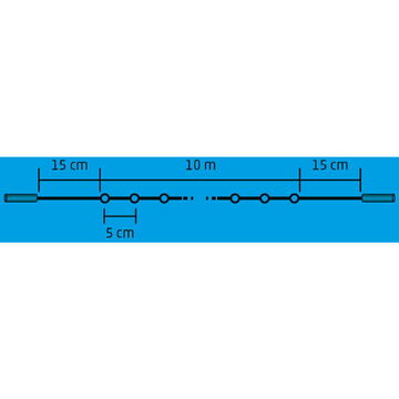 Somogyi Ghirlandă cu LED-uri, cu legare în serie, 10 m, IP44