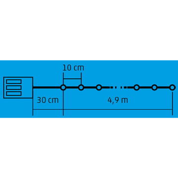 Somogyi Ghirlandă cu LED-uri micro