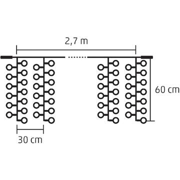 Somogyi Perdea de lumini LED cluster, inseriabil