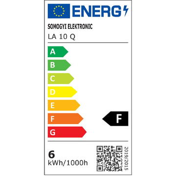 Somogyi Lampa de birou LED cu incarcator fara fir, alb