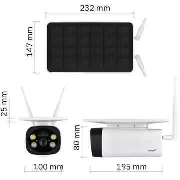 Omajin by Netatmo Outdoor Solar Camera