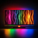 GLOBIZ Șir de lumină Smart TV - USB - 30 LED-uri RGB - 3 m - Bluetooth