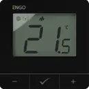 Engo Controler de temperatură pentru internet,  E25-230B, montat pe suprafață, ZigBee/868MHz, 230V, negru