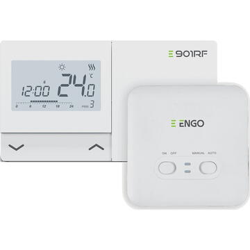 Engo E901RF - Controler de temperatură programabil, fără fir