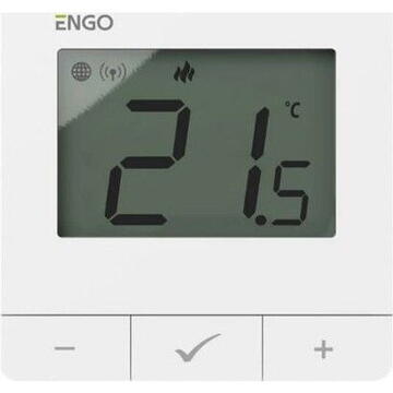 Salus Controler de temperatură online  E25-230W ZigBee alb