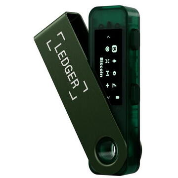 Ledger Nano S Plus Emerald Green Crypto Hardware Wallet