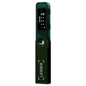 Ledger Nano S Plus Emerald Green Crypto Hardware Wallet