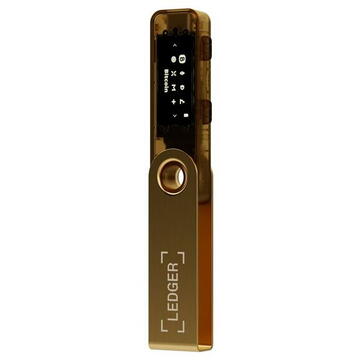 Ledger Nano S Plus Gold Crypto Hardware Wallet