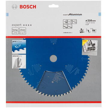 Bosch Circular Saw Blade EX AL B 216x30-64 - 2608644110