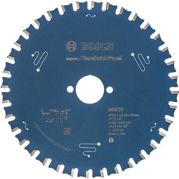 Bosch circular saw blade EX SH H 190x30-36 - 2608644367