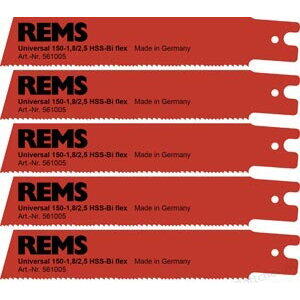 REMS Pachet universal de 5 lame de fierastrau 150-1.8/2.5 pentru REMS Cat VE, Tiger/VE/SR, Akku-Cat 22 V VE 561005