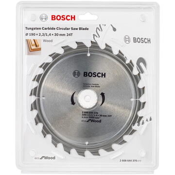 Bosch panza lemn 190x2.2/1.4x30 24T