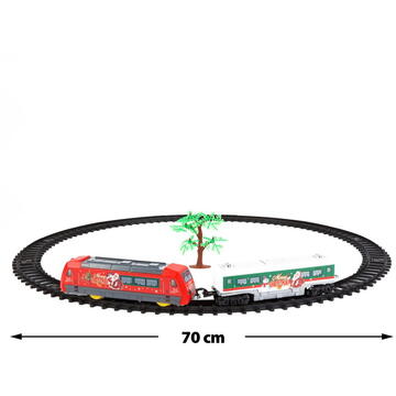 Bewello Trenuleț de Crăciun pentru brad - cu muzică și lumini