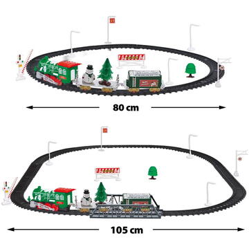 Bewello Trenuleț de Crăciun pentru brad - cu muzică, lumini