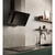 Hota MAAN Vertical Eco Duo Glass Wall-mounted chimney hood Black