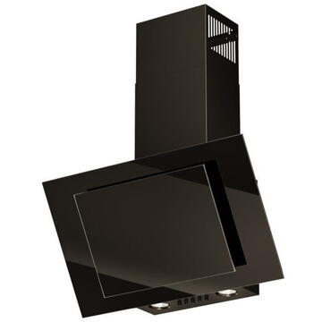 Hota MAAN Vertical Eco Duo Glass Wall-mounted chimney hood Black