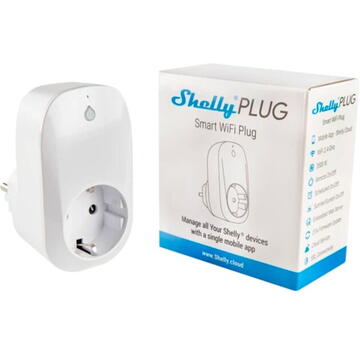 Shelly Plug, plug (white, pack of 3)