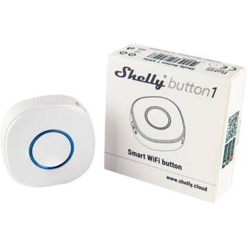 Shelly Button 1, button (white, pack of 3)